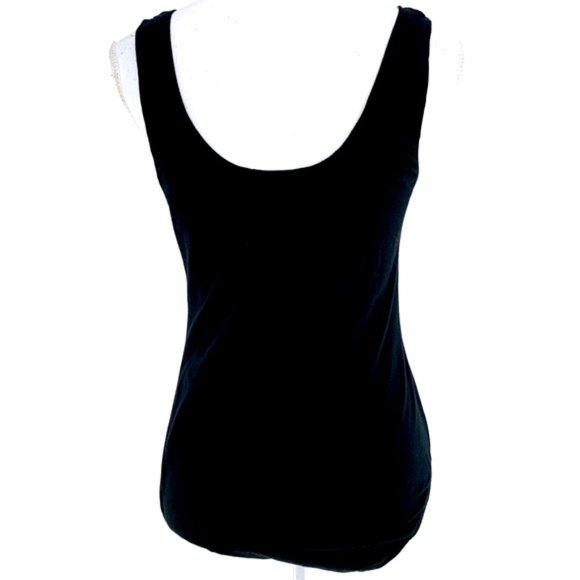 NOISE + SILENCE / Black Geometric Bodysuit / Large - Picture 3 of 7